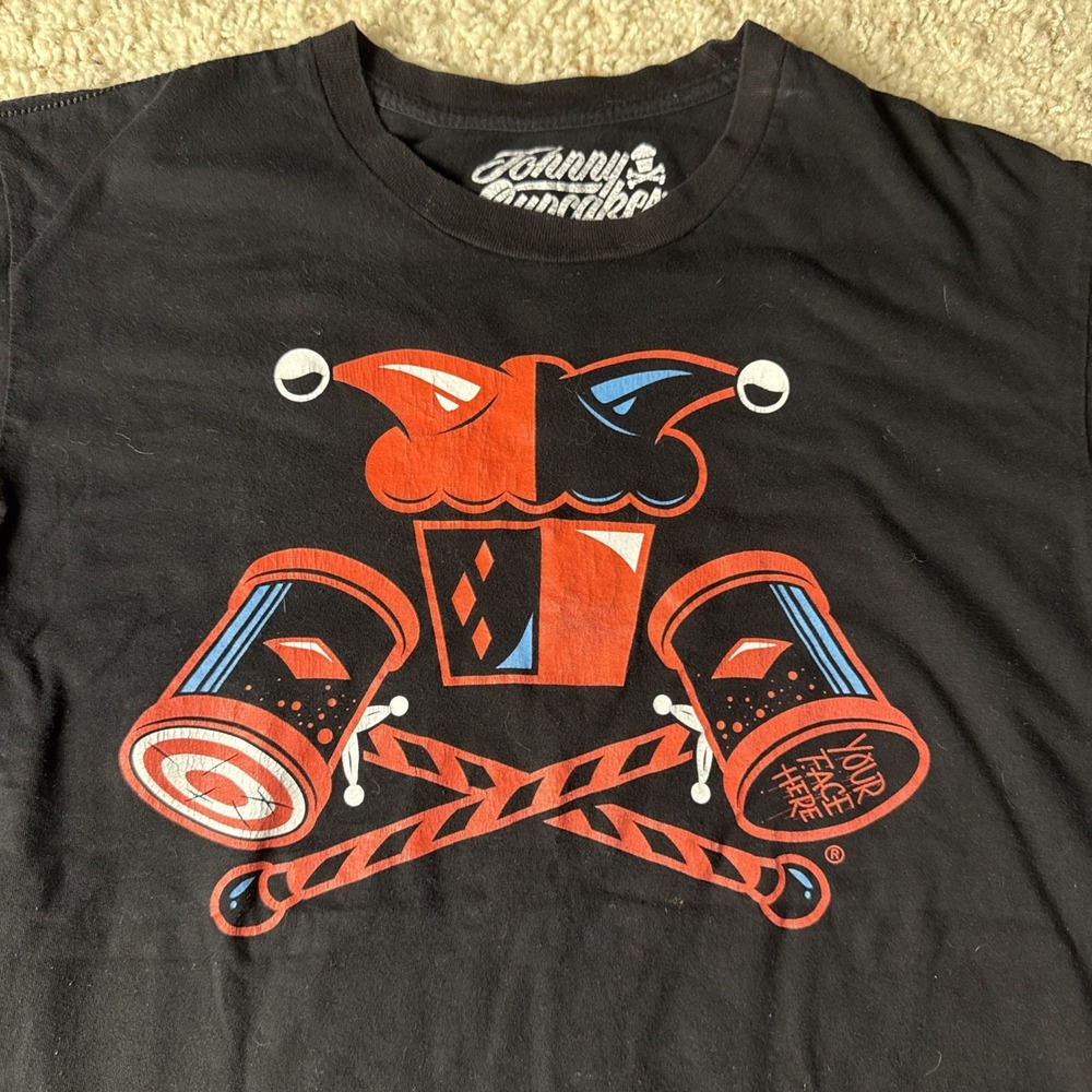 Johnny‎ Cupcakes Your Face Here Mens Small T-Shirt Wack A Mole